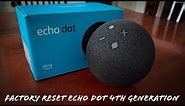 Amazon Echo Dot 4th Generation - Factory Reset