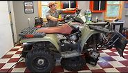 Fixing The Plowing ATV That Couldn't Be Fixed