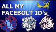 All my Facebolt ID's l Roblox BleyBlade Rebirth |