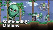 SUMMON WEAPON & MINION - HOW TO MAKE A MOD - TMODLOADER 1.4 - 11