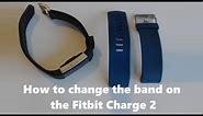 How to change the band on the Fitbit Charge 2