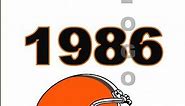 Cleveland Browns Logo Evolution #cleveland #football