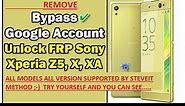 SONY xperia FRP unlock ALL MODELS all VERSION made by steveit using Z3X box after debug activation