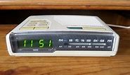Vintage 1989 Magnavox AJ-3280 Clock Radio