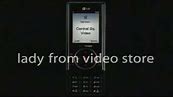 LG Chocolate phone commercial ad 4 (verizon)