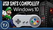 USB SNES Controller For Windows 10! (SNES9X Emulator Setup) 2017!