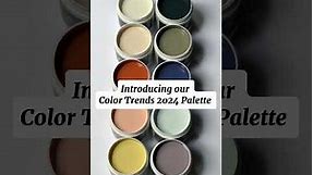 Benjamin Moore Color Trends 2024 Palette