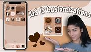 How to customize your iPhone with IOS 15! Widgets + custom app icons + remove shortcut banner