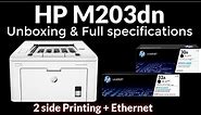 HP LaserJet Pro M203dn Printer Full Specifications & Review