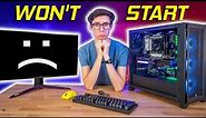 What To Do If Your Gaming PC WONT BOOT! 😭