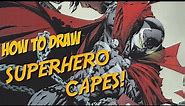 How To Draw Superhero Capes
