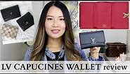Louis Vuitton Capucines wallet review 2018 | Comparison w Victorine wallet, Chanel small wallet