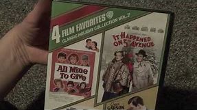 4 Film Favorites Classic Holiday Collection Vol. 2 DVD Unboxing All Mine to Give Holiday Affair