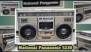 National Panasonic RX 5230 made in Japan [9023321435] National Panasonic tape and BOOMBOX sharp-777