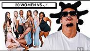 20 WOMEN VS 1 RAPPER: J1