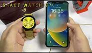 F10 MAX Smartwatch New 2023 24K Gold Smart Watch