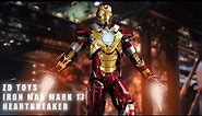 REVIEW : ZD Toys Iron Man Mark 17 Heartbreaker from Iron Man 3 | MK17 | 中動 | 中动 | Marvel