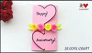 Beautiful Handmade Anniversary Card Idea / DIY Greeting Cards for Anniversary