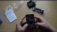 Nokia Asha 210 unboxing, black