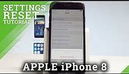 How to Reset Settings on APPLE iPhone 8 - Default iOS Settings |HardReset.Info