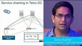 Demo: Multi-node Service Chaining in Telecom Data Centers Made Simple