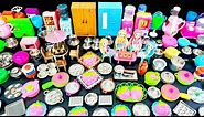 6 Minutes Satisfying with Unboxing Hello Kitty Sanrio Kitchen Set | Miniature ASMR Tiny Kitchen Set
