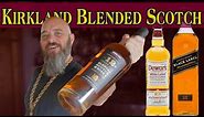 Kirkland 12 year Blended Scotch + Johnnie Walker Black and Dewar's White Label Comparison
