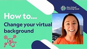 How to change your virtual background