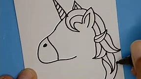 How to draw a unicorn | Menggambar unicorn