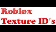 How to find Texture ID's in Roblox UPDATED