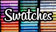 OIL PASTELS SWATCHES ► Mungyo Gallery Artists Set of 48 Oil Pastel Review