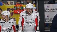 Alex Ovechkin takes puck to face, barely flinches