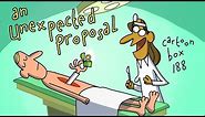 An Unexpected Proposal | Cartoon Box 188 | by FRAME ORDER | Hilarious wedding cartoon