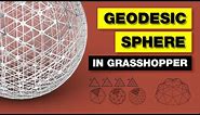 Grasshopper Tutorial | Geodesic Sphere (Dome)