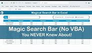 Unlock Excel Secrets: Magic Search Bar You NEVER Knew About!