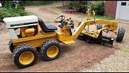 Custom Cub Cadet motor grader