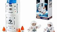 Wbzle Space Shuttle Rocket Toys - Rocket Ship Toys Lights Up with Light and Blast Off Sound Effects - Astronaut Toys, Space Adventure Toys, Kids Science Educational Toys