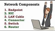 Network Components - Endpoint, NIC, LAN Cable, Connector, Switch, Router | TechTerms