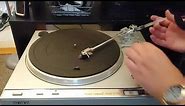Remedying Turntable Tonearm Cue Dampening Issue - Tonearm Dropping too Fast Repair