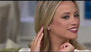 Honora 14K Gold Ming Cultured Pearl Stud Earrings on QVC
