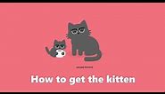 Tabby Cat Chrome Extension: How to get the Kitten