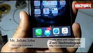 How to test iPhone touch