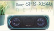 SONY SRS-XB40 Extra Bass Review: The Best Bluetooth Speaker