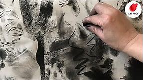 Make Your Drawings Expressive and Loose with this Wet Charcoal Technique