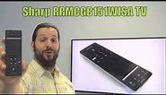 SHARP RRMCGB151WJSA TV Remote Control - www.ReplacementRemotes.com