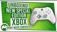 Unboxing! NEW Special Edition Xbox Sport White Controller!