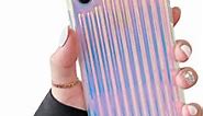 COCOMII Holographic Case Compatible with iPhone Xs/iPhone X - Slim, Glossy, Shifting Colors, Holographic Clear, Easy to Hold, Anti-Scratch, Shockproof (Iridescent)
