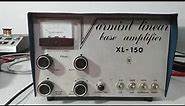 Let's take a look: Varmint Linear Base Amplifier XL-150, Vintage Tube Amplifier