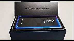 The NEW Samsung Galaxy Note 9 (128GB) Unboxing and Setup!