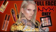 FULL FACE USING ONLY NYX PRODUCTS! | Jeffree Star